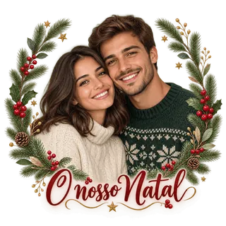 Exemplo de Natal no estilo Natal clássico